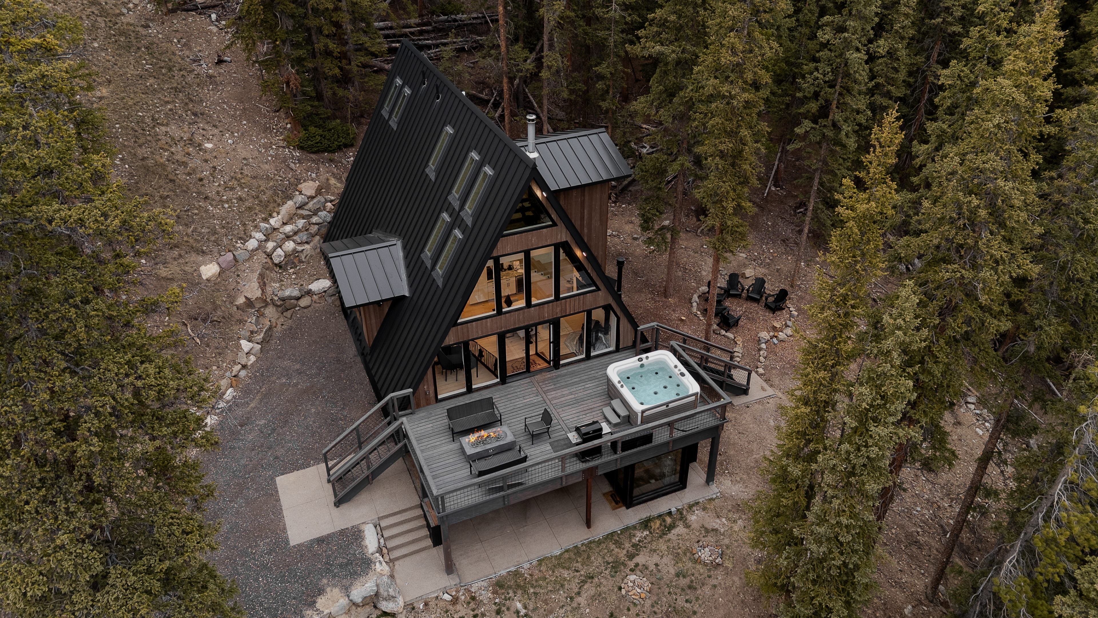 Haute Haus Wellness Escapes — luxury mountain cabin in Alma, Colorado